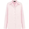 ROBERTO COLLINA Chemise Coton Rose 17