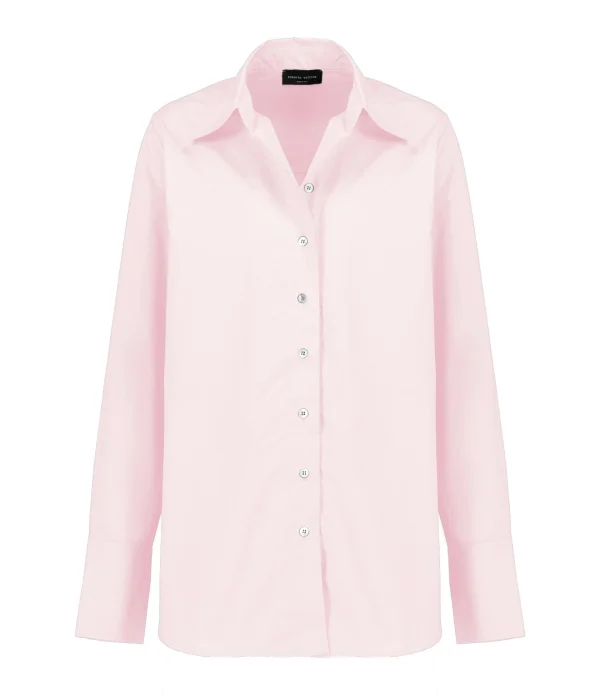 ROBERTO COLLINA Chemise Coton Rose 1