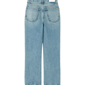 RE/DONE Jean 90s Crop Low Slung Denim Bleu 11