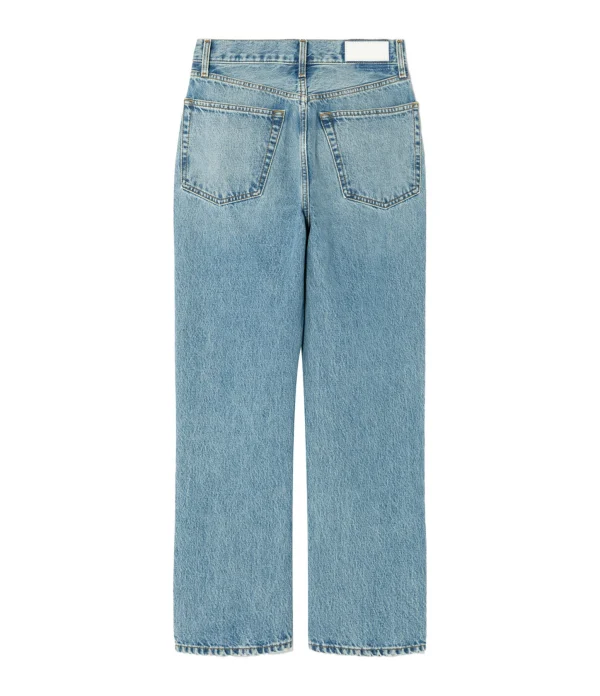 RE/DONE Jean 90s Crop Low Slung Denim Bleu 3