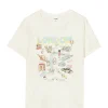 RE/DONE Tee-shirt London Coton Blanc Vintage 17