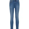 RE/DONE Jean 90s High Rise Ankle Crop Denim Bleu 17