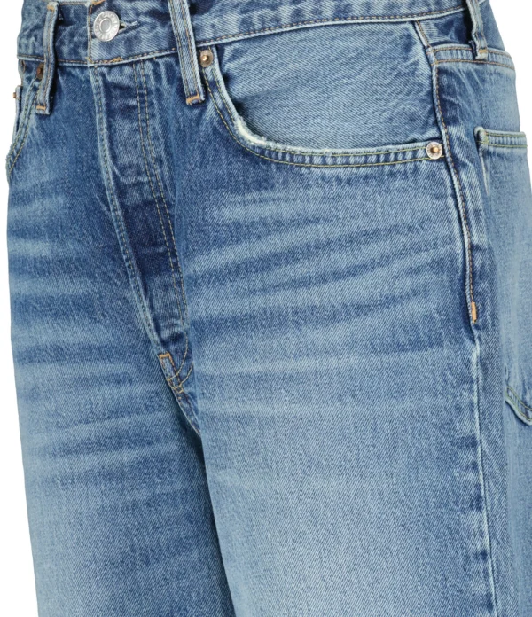 RE/DONE Jean 90S Low Slung Coton Bleu Vintage Pearl 3