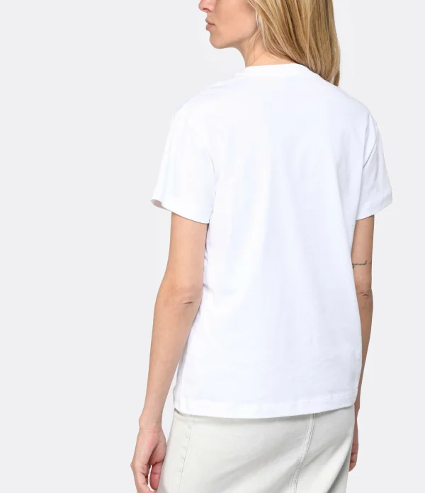 Roseanna Tee-shirt Coton Organique Blanc 6