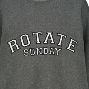 ROTATE Sweatshirt Classic Logo Coton Gris, Capsule Sunday 9