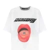 ROTATE Tee-shirt Lips Coton Blanc, Capsule Sunday 19