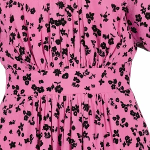 ROTATE Robe Bouffante Jacquard Rose 8