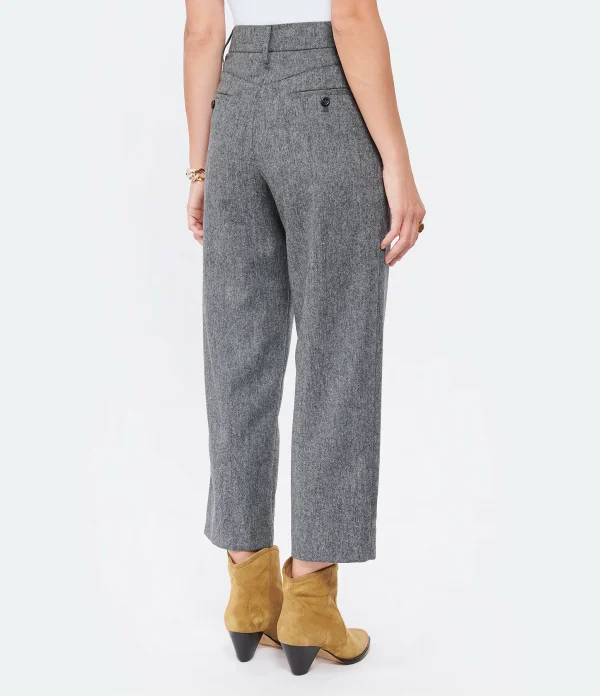 See By Chloé Pantalon Laine Gris 6