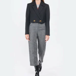 See By Chloé Pantalon Laine Gris 21