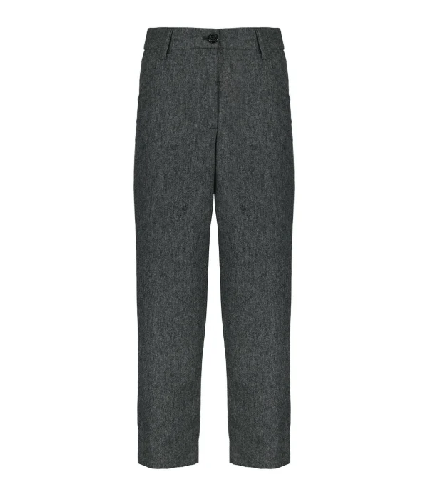 See By Chloé Pantalon Laine Gris 1