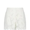 SELF PORTRAIT Short Dentelle Blanc 25