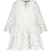 SELF PORTRAIT Robe Mini Dentelle Blanc 14