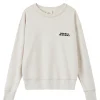 Isabel Marant Sweatshirt Shad Coton Écru 20