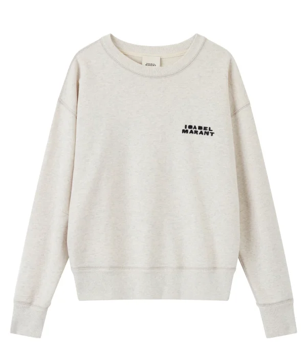 Isabel Marant Sweatshirt Shad Coton Écru 1