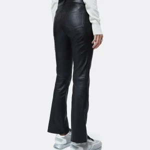 STOULS Pantalon Dean Agneau Plongé Regular Noir 17