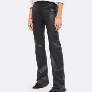 STOULS Pantalon Oswald Agneau Plongé Light Noir 18