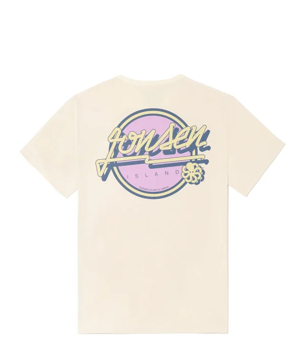 JONSEN ISLAND Tee-Shirt Classic Bubble Skate Crème 3