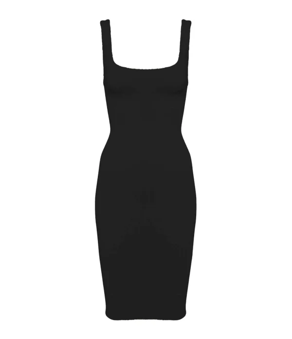 HUNZA G Robe Tank Noir 1