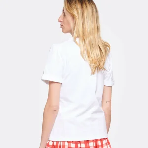 Tara Jarmon Tee-shirt Tampa Coton Blanc 12