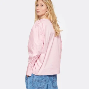 Tara Jarmon Blouse Citron Coton Vieux Rose 15