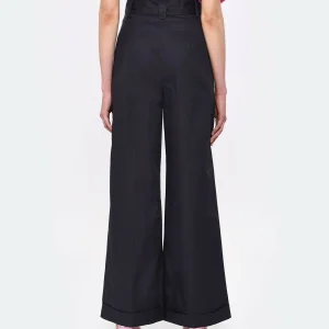 Tara Jarmon Pantalon Pyla Coton Nocturne 15