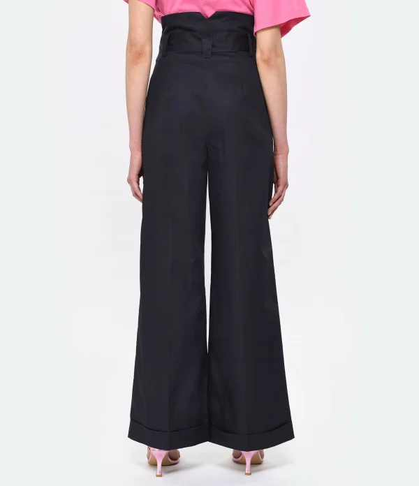 Tara Jarmon Pantalon Pyla Coton Nocturne 6