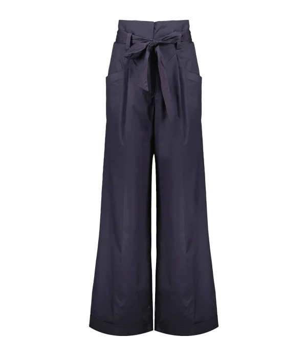 Tara Jarmon Pantalon Pyla Coton Nocturne 1