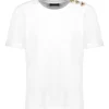 Tara Jarmon Tee-shirt Tampa Coton Blanc 19