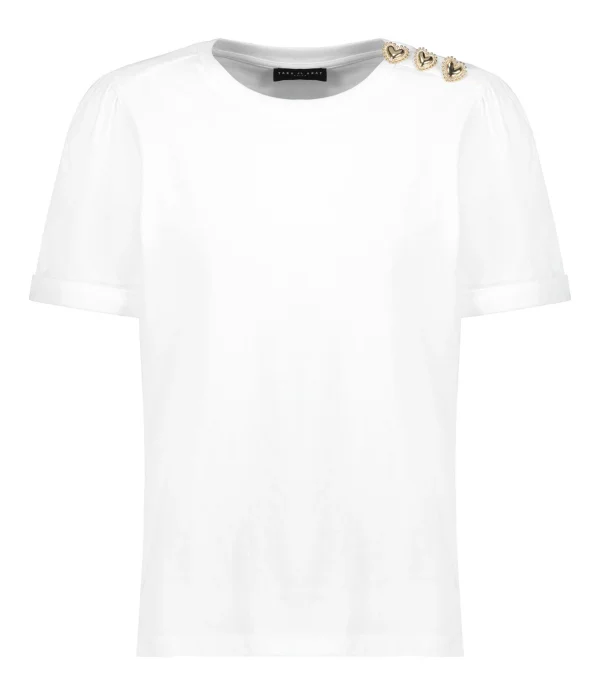 Tara Jarmon Tee-shirt Tampa Coton Blanc 1