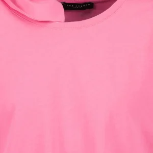 Tara Jarmon Tee-shirt Tarabow Coton Rose 10