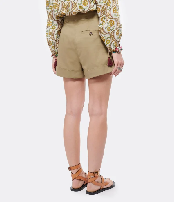 Vanessa Bruno Short Tobby Coton Kaki 6