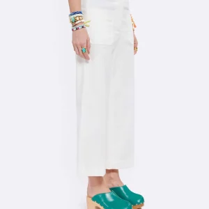 Vanessa Bruno Pantalon Helias Coton Blanc 14