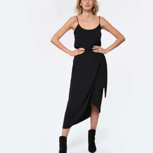 Vanessa Bruno Robe Midi Thalyssa Noir 10