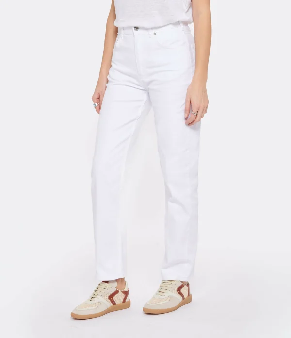 Vanessa Bruno Jean Timael Coton Denim Blanc 5