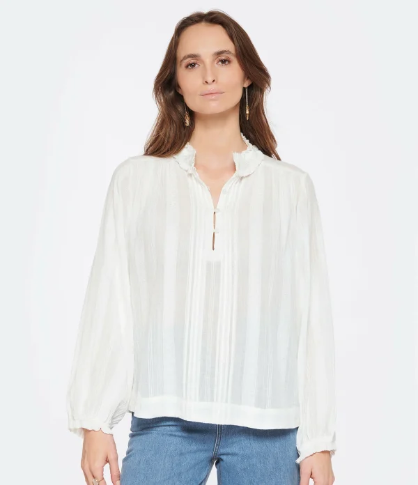 Vanessa Bruno Blouse Prado Coton Blanc 4