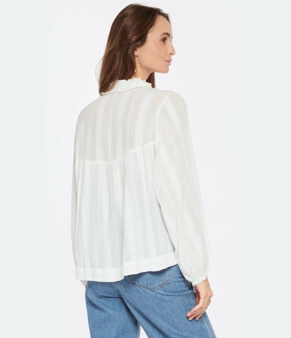 Vanessa Bruno Blouse Prado Coton Blanc 6