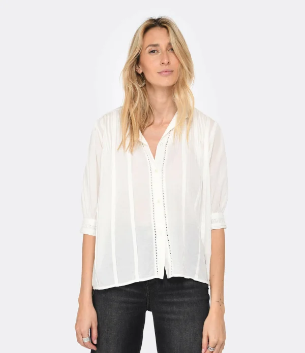 Vanessa Bruno Blouse Arsene Coton Blanc 4