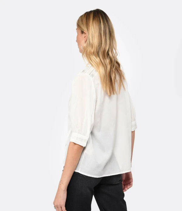 Vanessa Bruno Blouse Arsene Coton Blanc 5