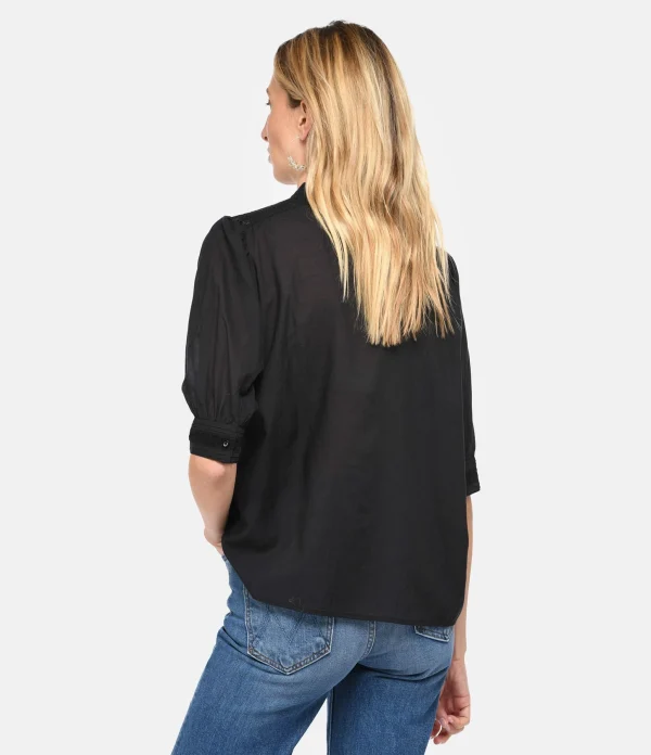 Vanessa Bruno Blouse Arsene Coton Noir 5