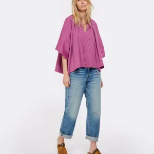 Vanessa Bruno Blouse Tyliam Coton Violet 13