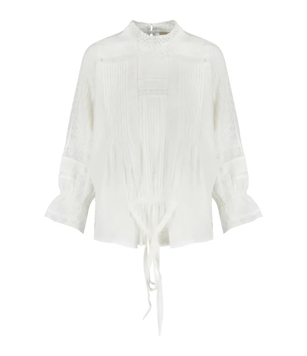 Vanessa Bruno Blouse Viva Coton Blanc 1