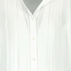 Vanessa Bruno Blouse Arsene Coton Blanc 9