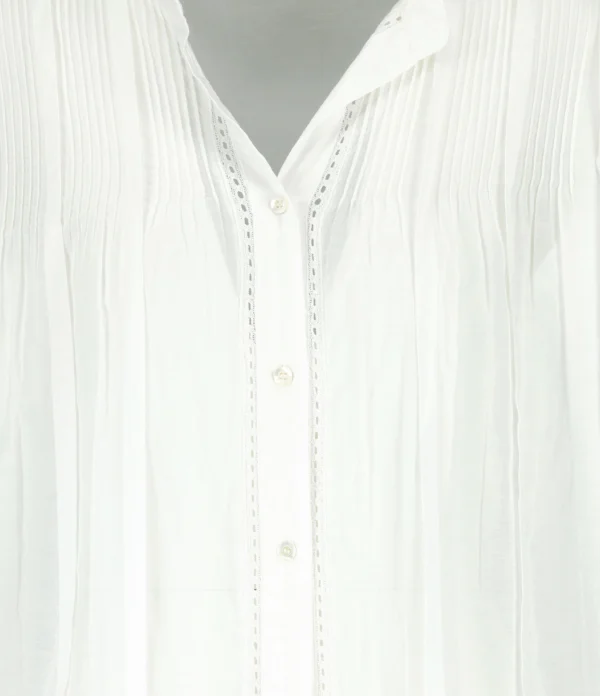 Vanessa Bruno Blouse Arsene Coton Blanc 3