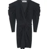 IRO Robe Luca Lurex Noir 11