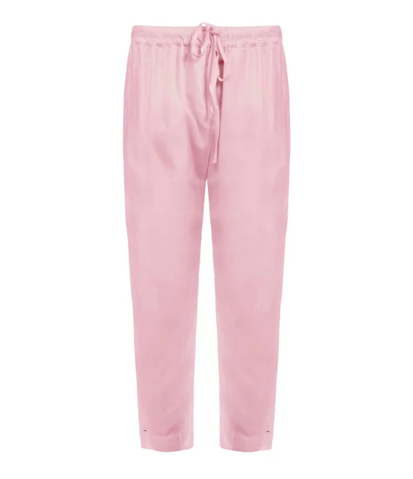 XIRENA Pantalon Draper Coton Rose Lavande 1