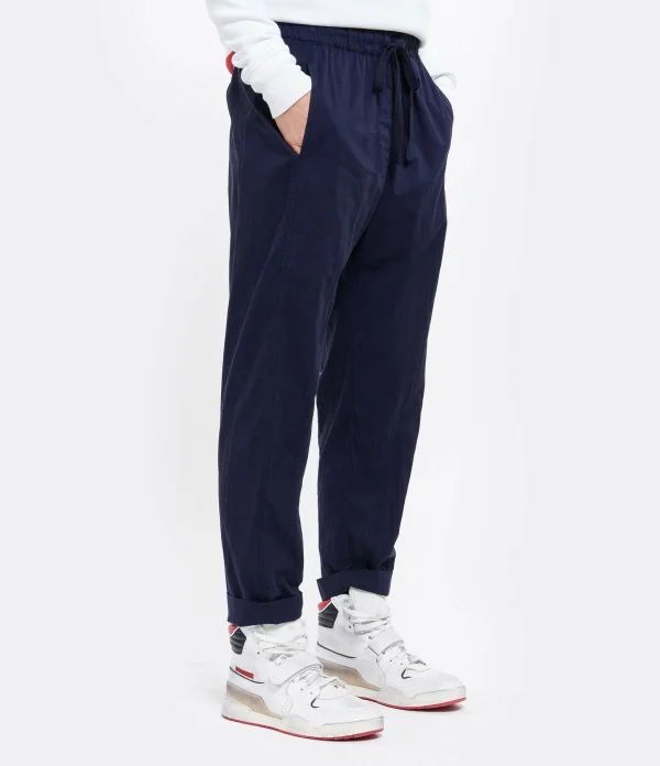 XIRENA Pantalon Fin Draper Coton Navy 5