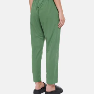 XIRENA Pantalon Fin Draper Coton Vert 9