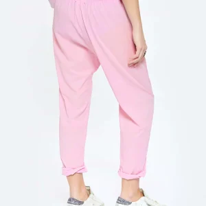 XIRENA Pantalon Draper Coton Rose Lavande 15