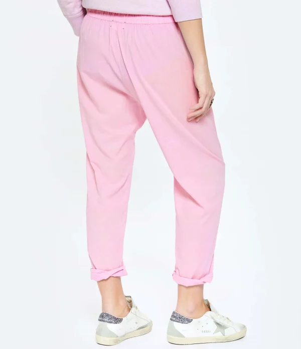 XIRENA Pantalon Draper Coton Rose Lavande 6