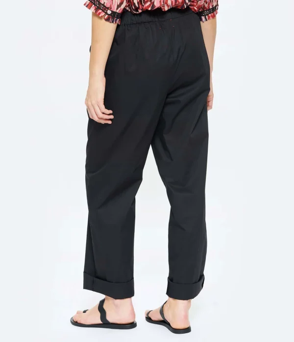 XIRENA Pantalon Demsey Coton Noir 6